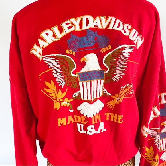 Vintage Harley Davidson Sweatshirt - Picture 3 of 4